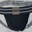 Load image into Gallery viewer, DSU SIGNATURE Black Jockstrap
