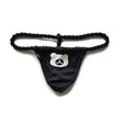 Load image into Gallery viewer, DM Black Fundoshi Mens Thong/ G-string
