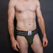 Load image into Gallery viewer, DSU CLASSIC Army Green Jockstrap