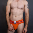 Load image into Gallery viewer, DSU Classic Orange Jockstrap