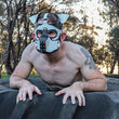 Load image into Gallery viewer, PU Leather Pup Hood - White