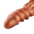 Load image into Gallery viewer, HiSmith - 8.5" Silicone Golden Monster Dildo (KlicLok)