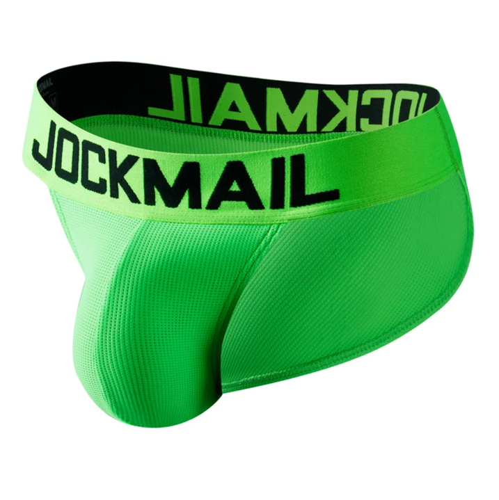 JM383 Neon Green Mens Briefs Down South Undies