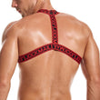 Load image into Gallery viewer, JM906 Red Mens Harness