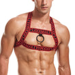Load image into Gallery viewer, JM906 Red Mens Harness