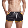 Load image into Gallery viewer, Black Mens Gym Mesh Shorts
