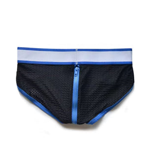 DM Blue PUP Zipper Briefs