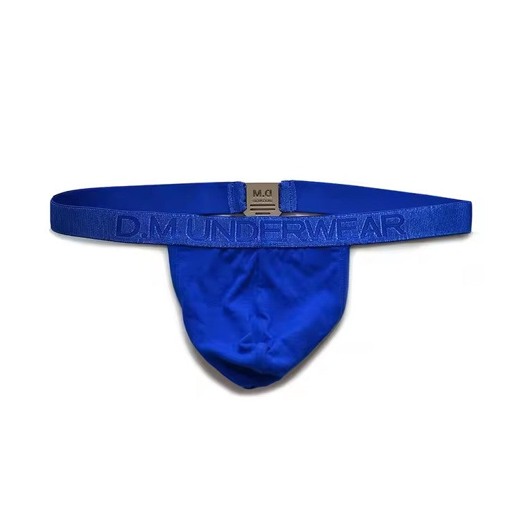 DM Blue Buckle Mens Thong/ G-string