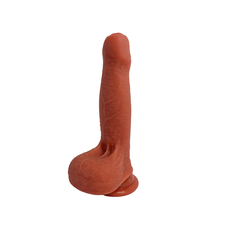 Sam 7" Uncut Silicone Dildo