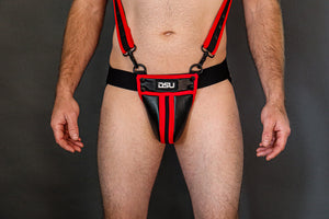 DSU SHIELD Red Mens Jockstrap