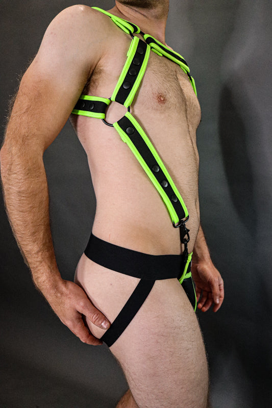 DSU BOLD Crossbow Harness - Neon Green