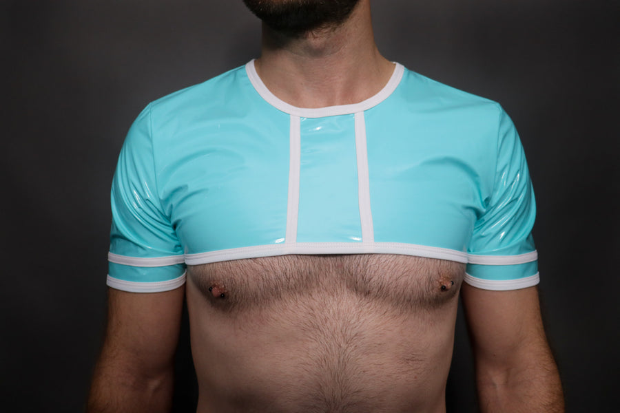 LOTUS Crop Top - Turquoise