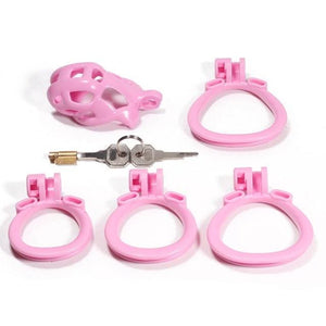 DSU Locked Pink Chastity Kit Nano