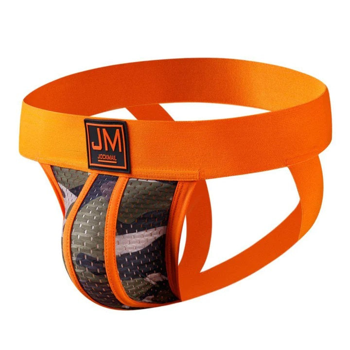 JM233 Orange Mens Jockstrap