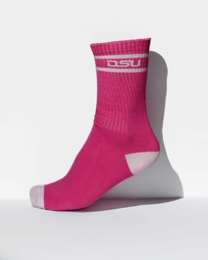 DSU Crew Sock - Pink