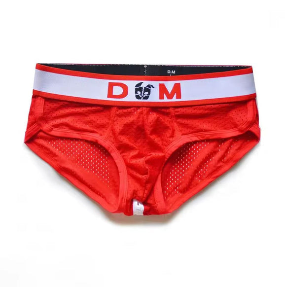 DM Red PUP Zipper Briefs