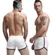 Load image into Gallery viewer, White Mens Gym Mesh Shorts
