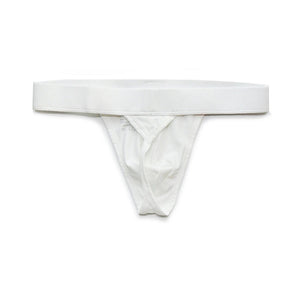 DM White Mens Thong/ G-string