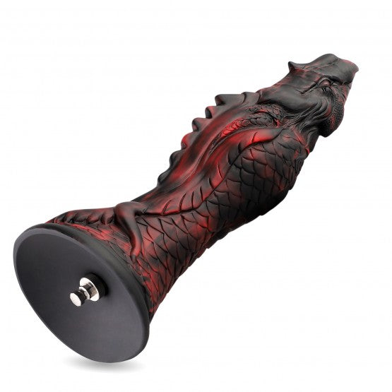 HiSmith - 10.2” Silicone Evil Fisher Dildo (KlicLok)