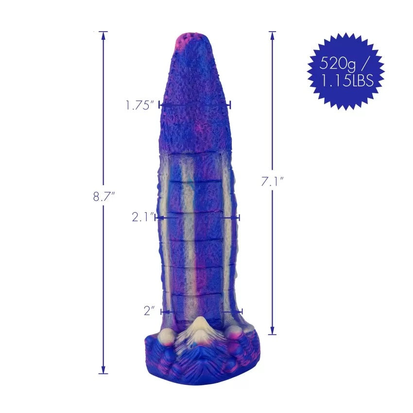 HiSmith - 8.7" Silicone Dildo (KlicLok)