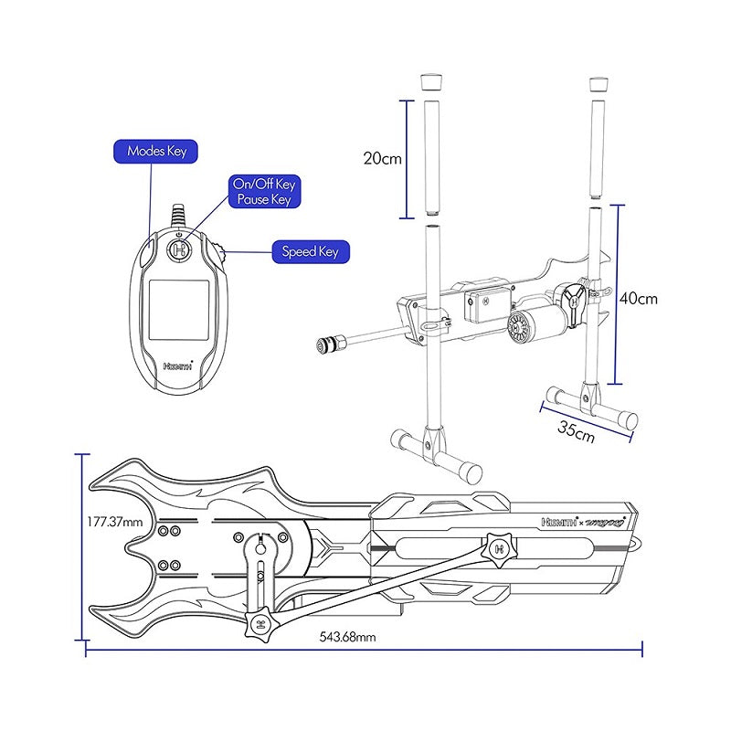 HiSmith X Wildolo Premium App Controlled Sex Machine