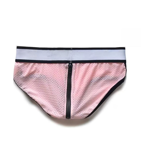 DM Pink PUP Zipper Briefs
