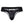 Load image into Gallery viewer, JM290 Black Mens Ice Silk Thong/ G-String - Down South Undies
