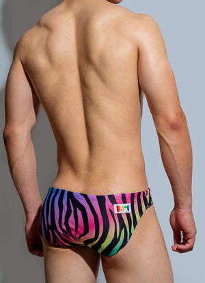 DM9009 Neon Mens Swim Briefs