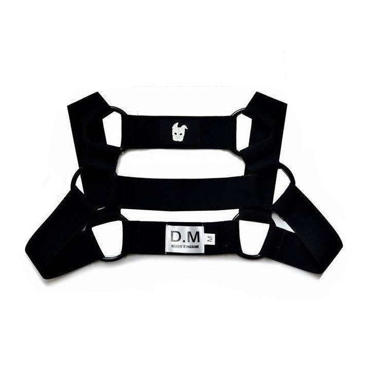DM7004 Black Mens Harness - Down South Undies