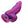 Load image into Gallery viewer, HiSmith - 9.5&quot; Silicone Purple and Blue Monster Dildo (KlicLok)
